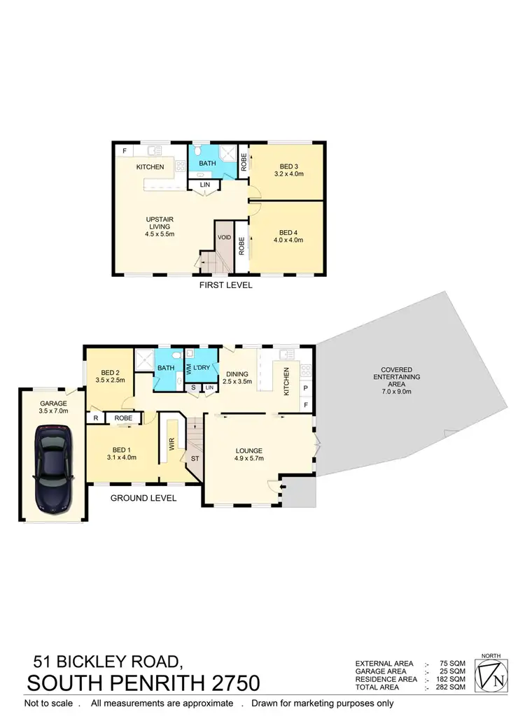Floorplan of Homely house listing, 51 Bickley Road, South Penrith NSW 2750