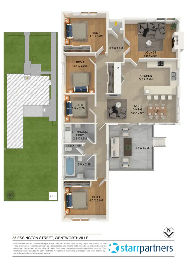 Floorplan of Homely house listing, 35 Essington Street, Wentworthville NSW 2145