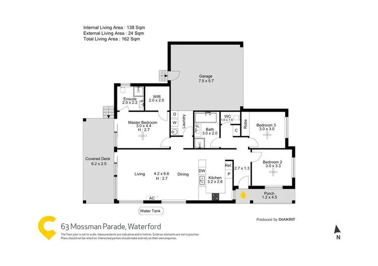 Floorplan of Homely house listing, 63 Mossman Parade, Waterford QLD 4133