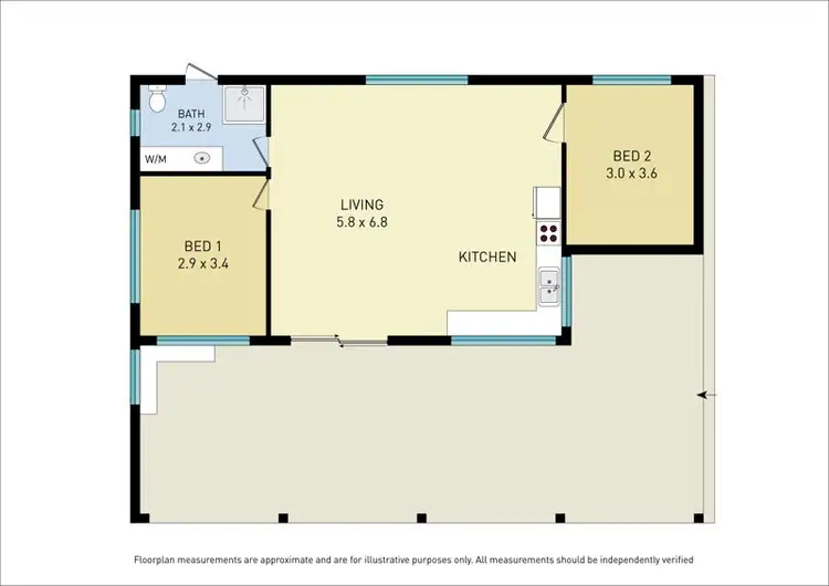 Floorplan of Homely house listing, 138 Newee Creek Road, Newee Creek NSW 2447