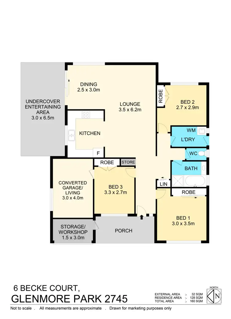 Floorplan of Homely house listing, 6 Becke Court, Glenmore Park NSW 2745