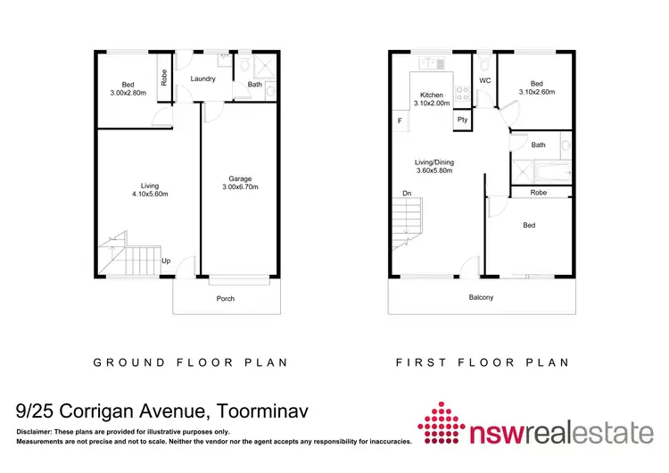 Floorplan of Homely townhouse listing, 9/25 Corrigan Avenue, Toormina NSW 2452