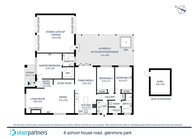 Floorplan of Homely house listing, 6 School House Road, Glenmore Park NSW 2745