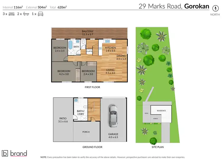 Floorplan of Homely house listing, 29 Marks Road, Gorokan NSW 2263