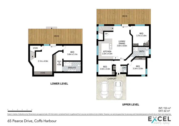 Floorplan of Homely house listing, 65 Pearce Drive, Coffs Harbour NSW 2450