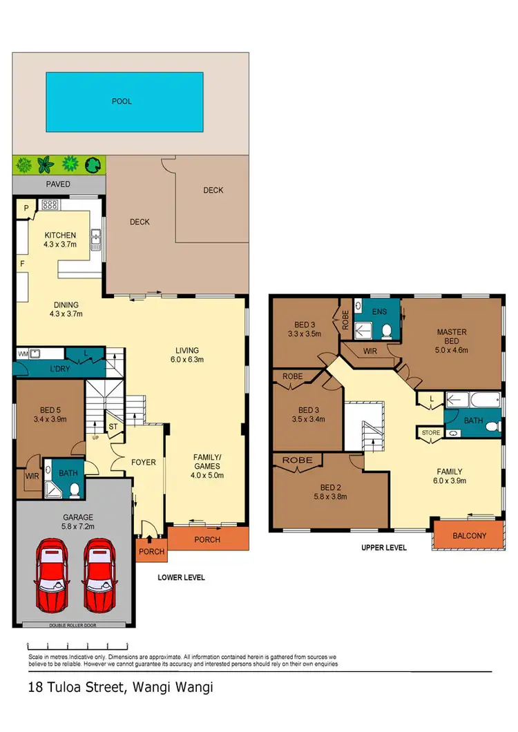 Floorplan of Homely house listing, 18 Tuloa Street, Wangi Wangi NSW 2267