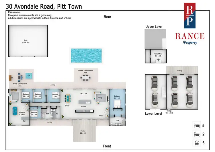 Floorplan of Homely house listing, 30 Avondale Road, Pitt Town NSW 2756