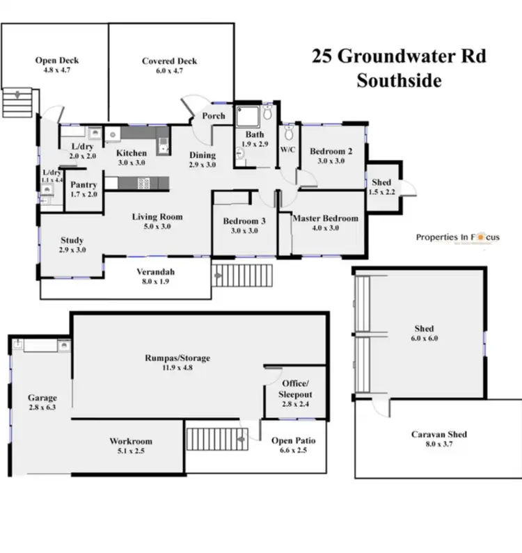 Floorplan of Homely house listing, 25 Groundwater Road, Southside QLD 4570