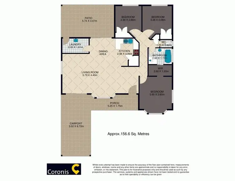 Floorplan of Homely house listing, 14 Birchgrove Crescent, Kallangur QLD 4503