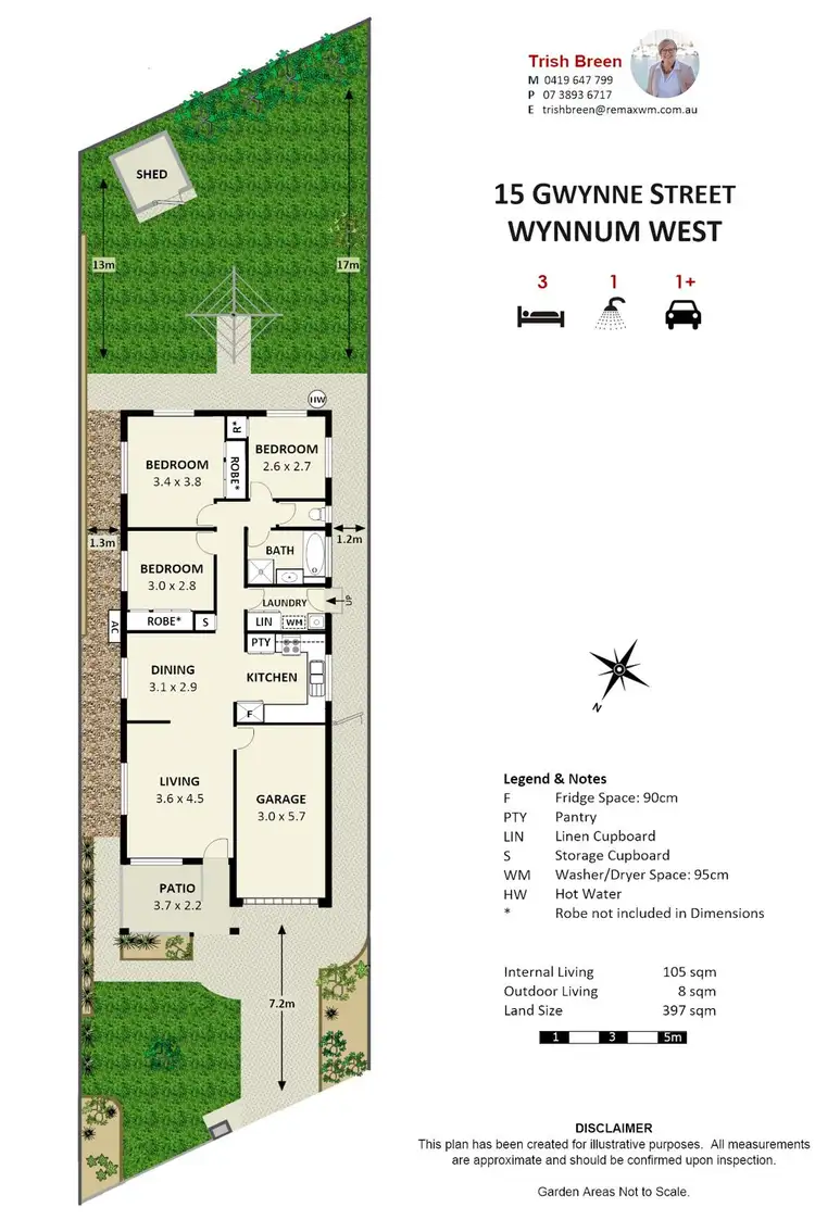 Floorplan of Homely house listing, 15 Gwynne Street, Wynnum West QLD 4178