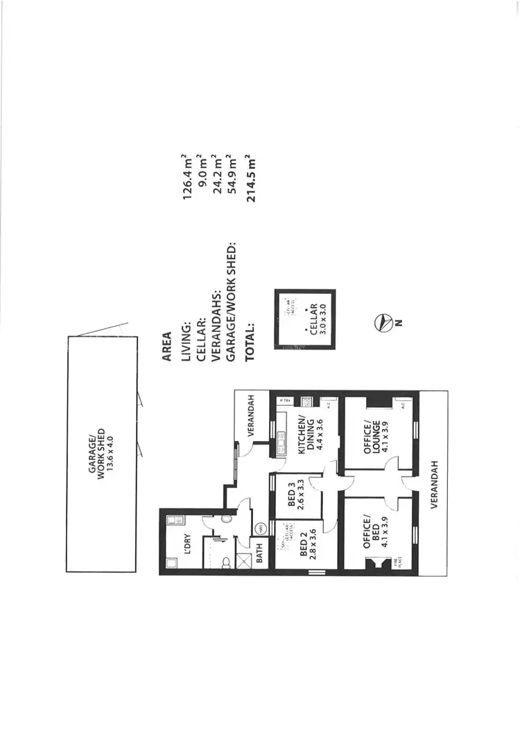 Floorplan of Homely house listing, 6 Sunter, Strathalbyn SA 5255