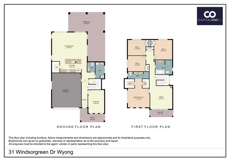 Floorplan of Homely house listing, 31 Windsorgreen Drive, Wyong NSW 2259
