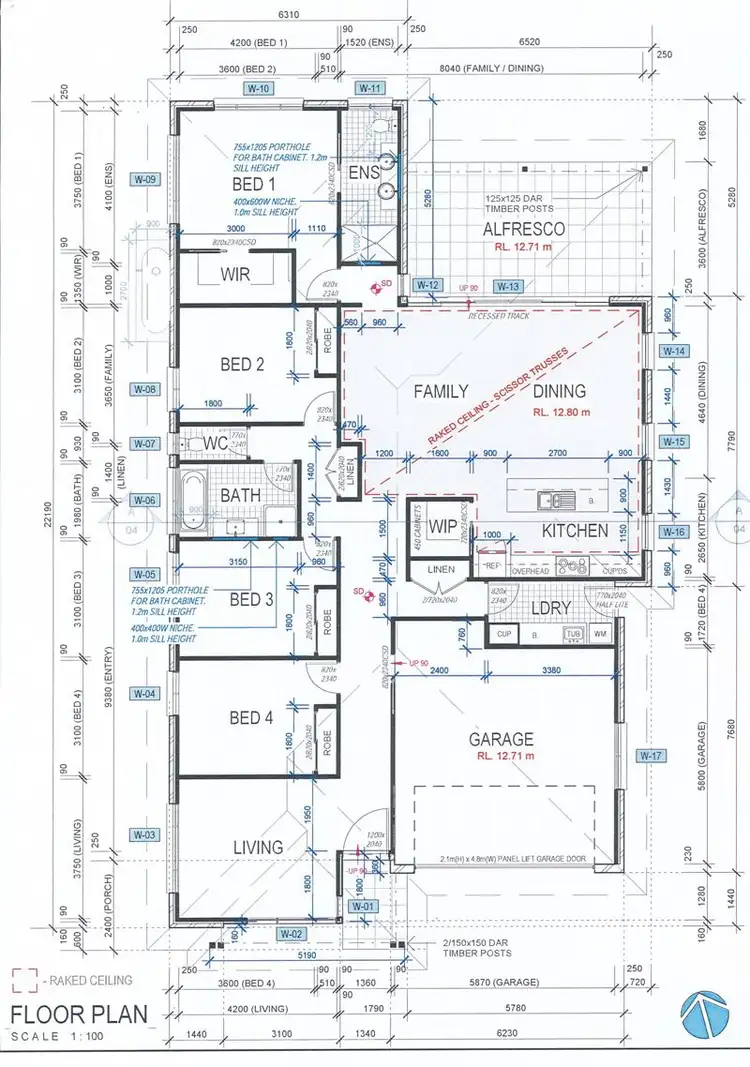 Floorplan of Homely house listing, 5 (Lot 54) Currawong Close, Coffs Harbour NSW 2450