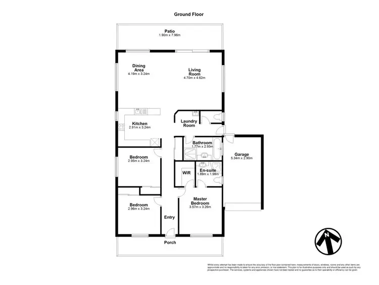 Floorplan of Homely house listing, 19 Orchard Crescent, Springfield Lakes QLD 4300