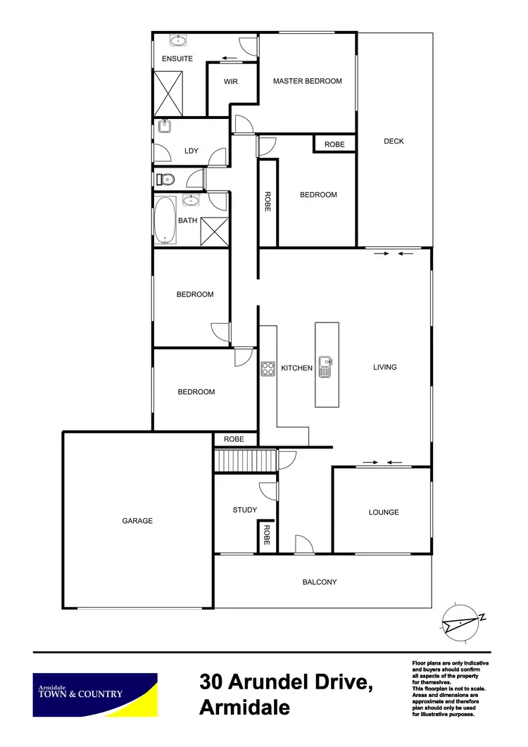 Floorplan of Homely house listing, 30 Arundel Drive, Armidale NSW 2350