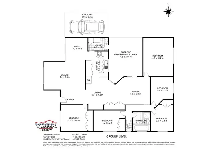 Floorplan of Homely house listing, 3 Stratford Drive, Wyreema QLD 4352