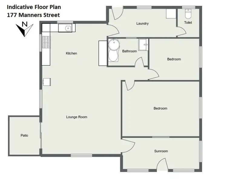 Floorplan of Homely house listing, 177 Manners Street, Tenterfield NSW 2372