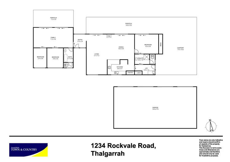 Floorplan of Homely house listing, 1234 Rockvale Road, Armidale NSW 2350