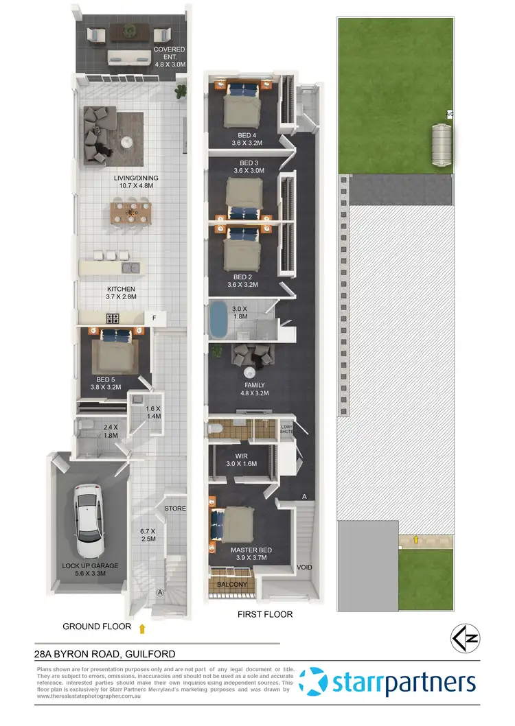 Floorplan of Homely house listing, 28A Byron Road, Guildford NSW 2161