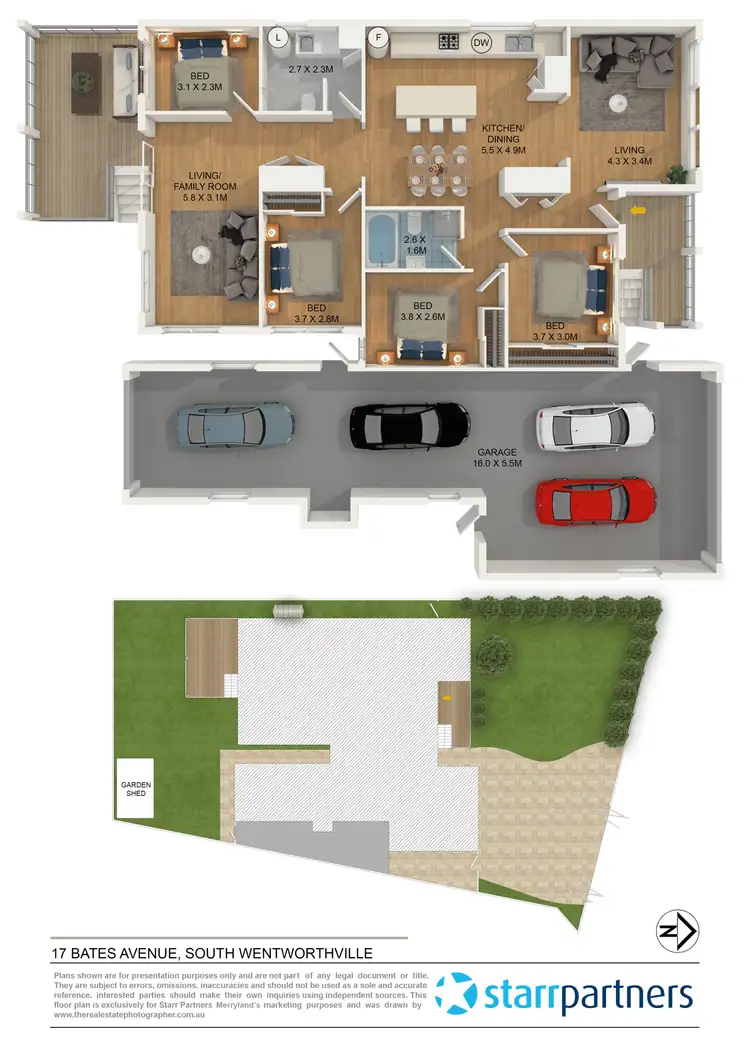 Floorplan of Homely house listing, 17 Bates Avenue, South Wentworthville NSW 2145