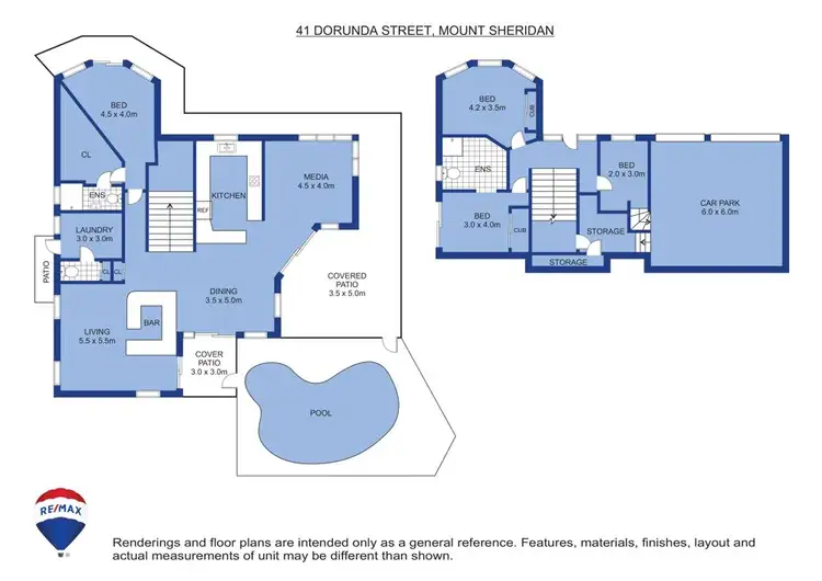 Floorplan of Homely house listing, 41 Dorunda Street, Mount Sheridan QLD 4868
