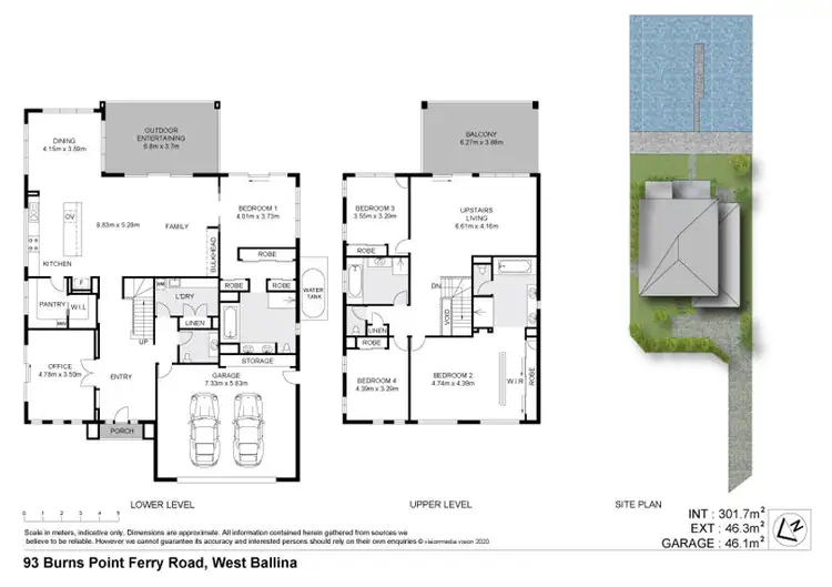 Floorplan of Homely house listing, 93 Burns Point Ferry Rd, West Ballina NSW 2478