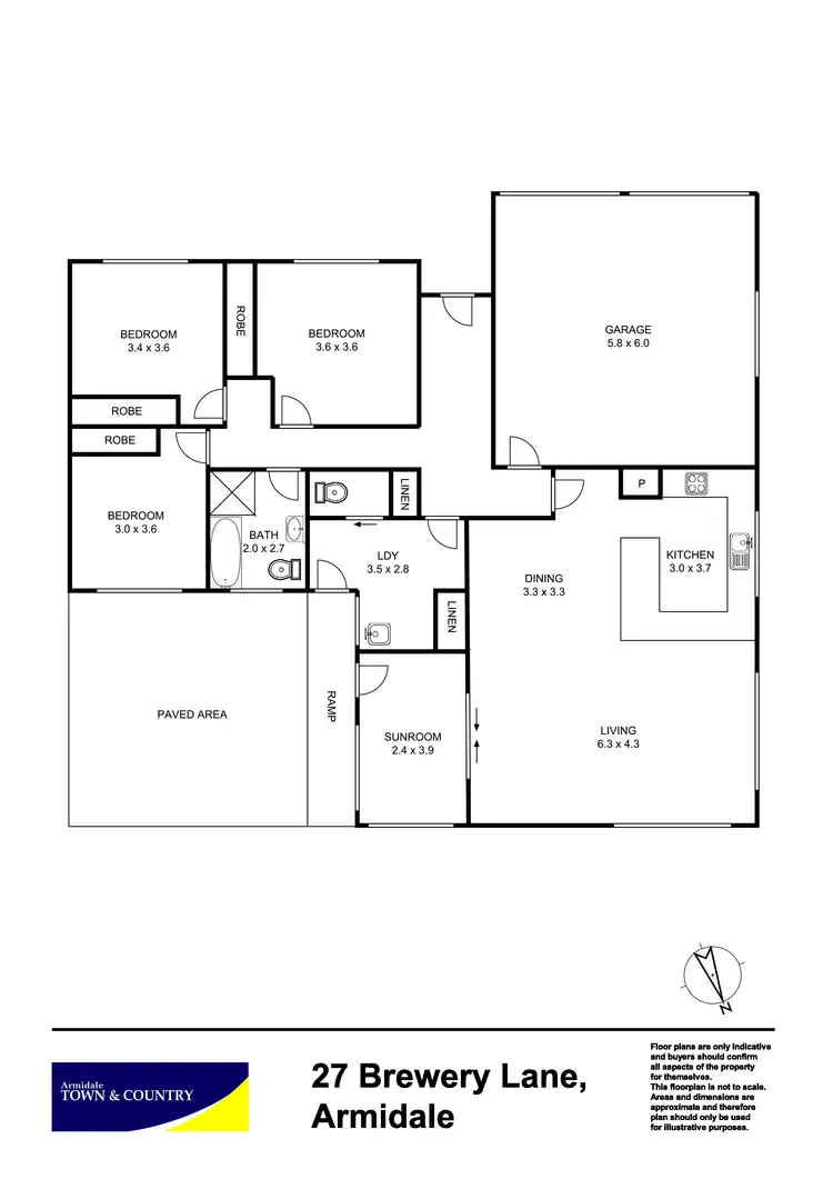 Floorplan of Homely house listing, 27 Brewery Lane, Armidale NSW 2350
