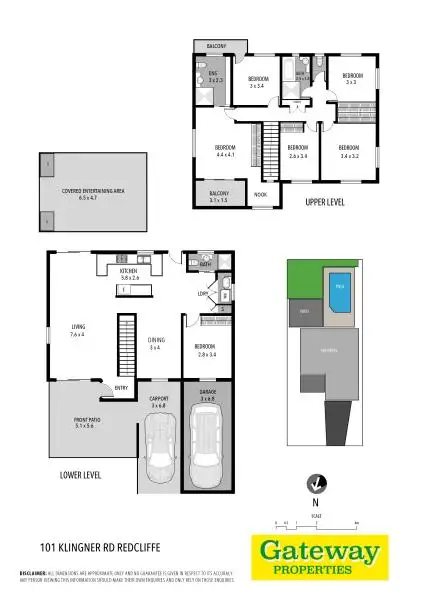 Floorplan of Homely house listing, 101 Klinger Road, Redcliffe QLD 4020