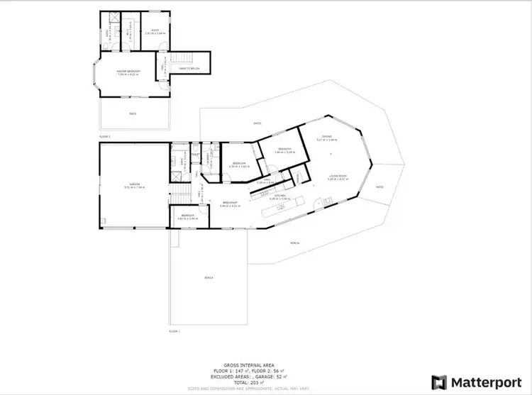 Floorplan of Homely house listing, 56 Joeliza Drive, Repton NSW 2454