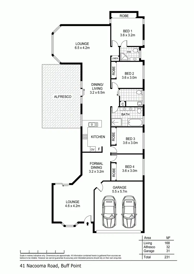 Floorplan of Homely house listing, 41 Nacooma Road, Buff Point NSW 2262