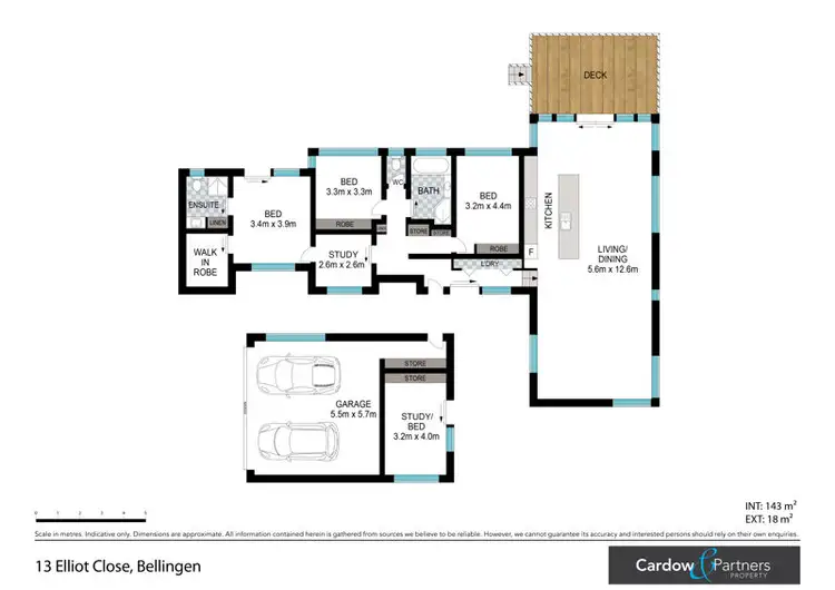 Floorplan of Homely house listing, 13 Elliot Close, Bellingen NSW 2454