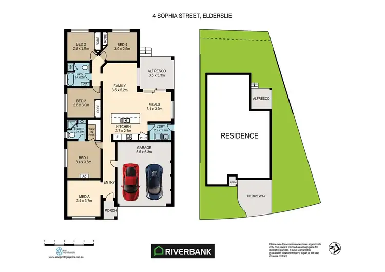 Floorplan of Homely house listing, 4 Sophia Street, Elderslie NSW 2570