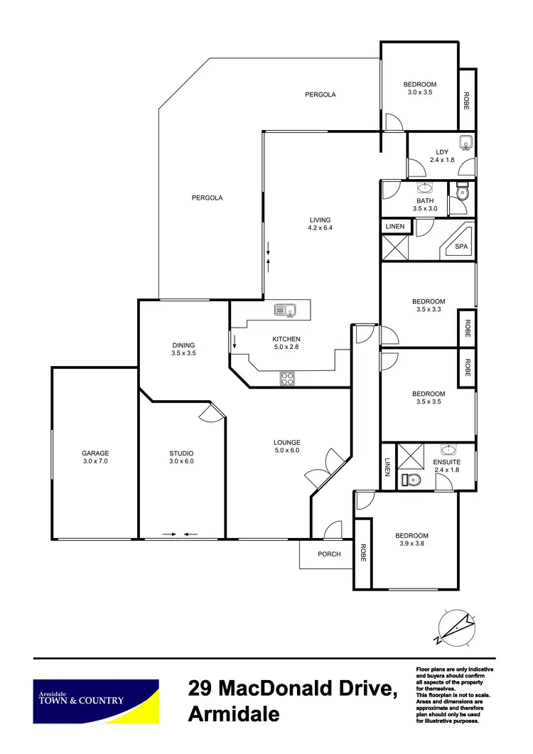 Floorplan of Homely house listing, 29 MacDonald Drive, Armidale NSW 2350