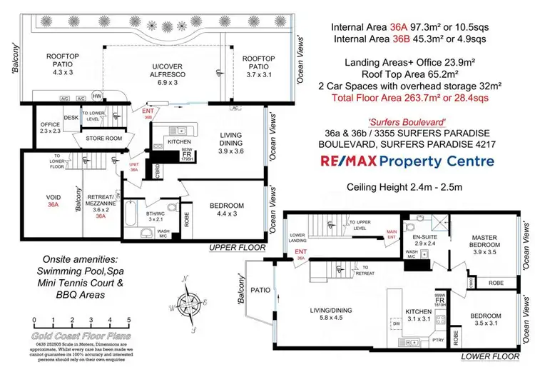 Floorplan of Homely unit listing, 36/3355 Surfers Paradise Boulevard, Surfers Paradise QLD 4217