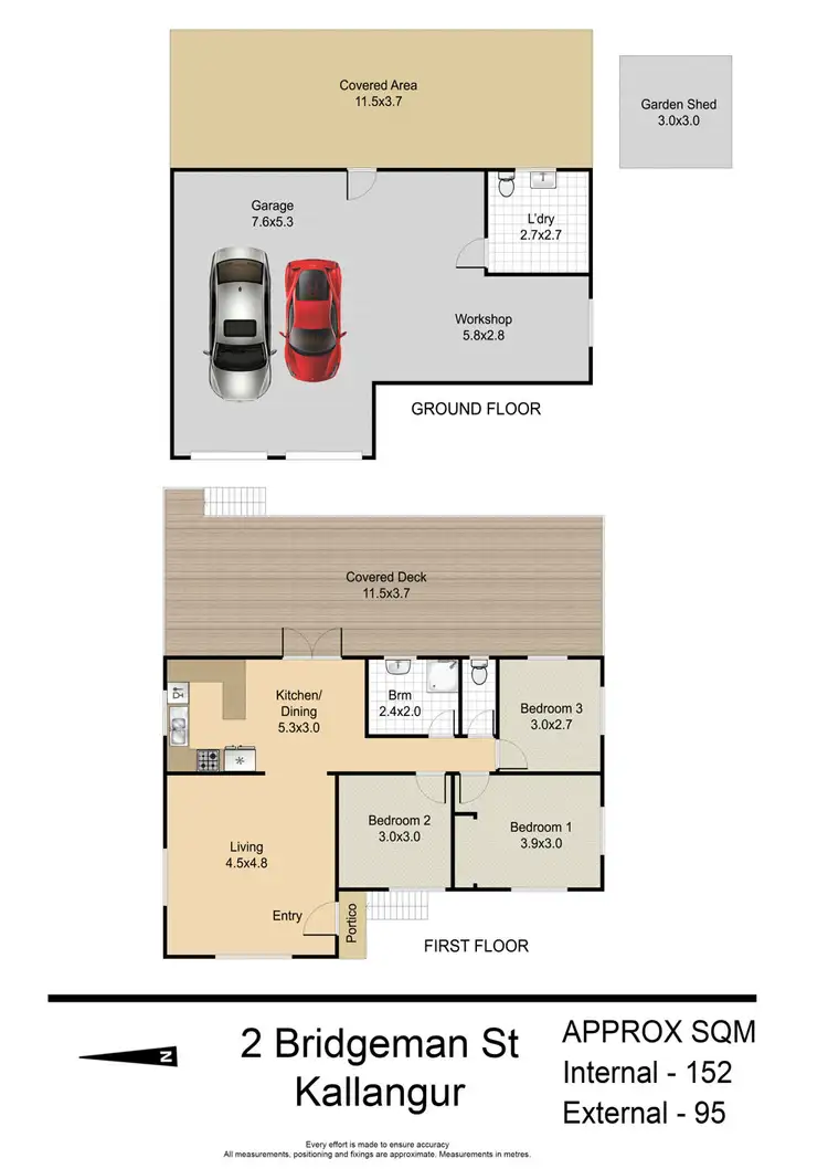 Floorplan of Homely house listing, 2 Bridgeman Street, Kallangur QLD 4503