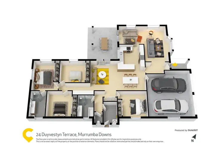 Floorplan of Homely house listing, 24 Duyvestyn Terrace, Murrumba Downs QLD 4503