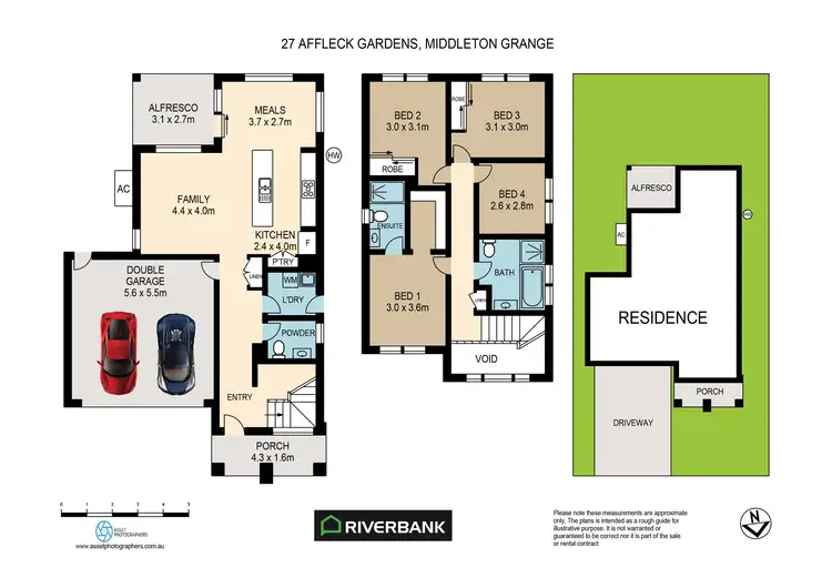 Floorplan of Homely house listing, 27 Affleck Gardens, Middleton Grange NSW 2171