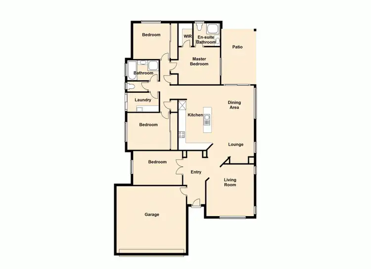 Floorplan of Homely house listing, 12 Fabian Place, Bracken Ridge QLD 4017