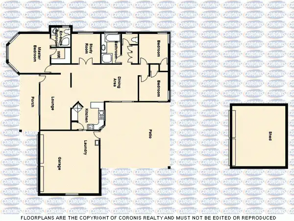 Floorplan of Homely house listing, 6 Tullawong Drive, Caboolture QLD 4510