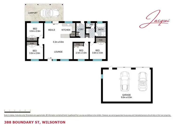 Floorplan of Homely house listing, 388 Boundary Street, Wilsonton QLD 4350