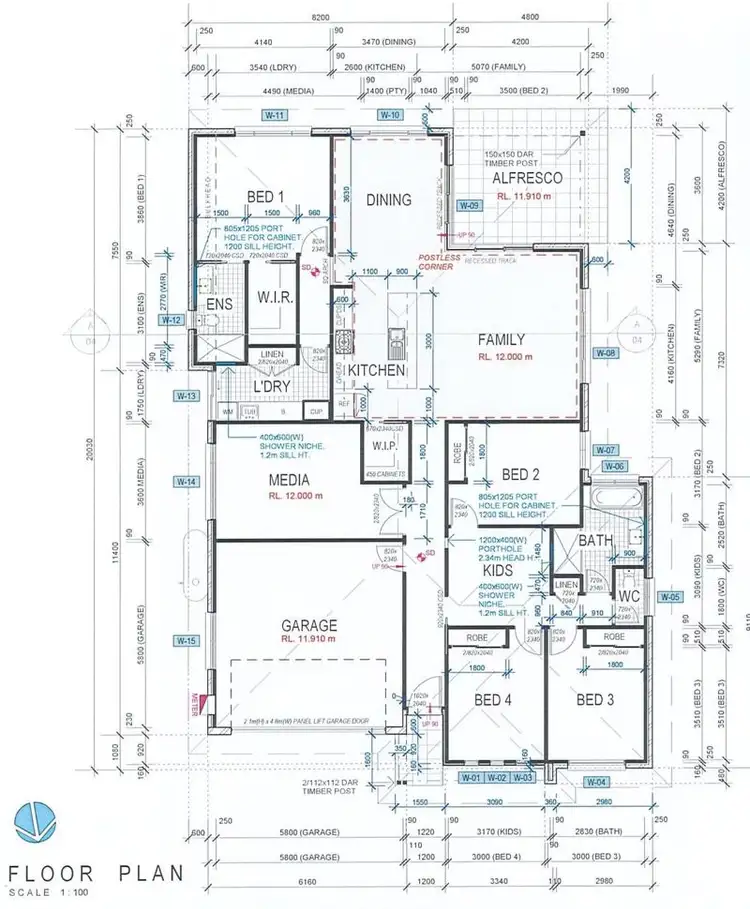 Floorplan of Homely house listing, 6 Fantail Ct, Boambee East NSW 2452