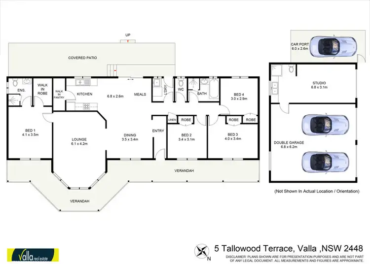 Floorplan of Homely house listing, 5 Tallowood Terrace, Valla NSW 2448