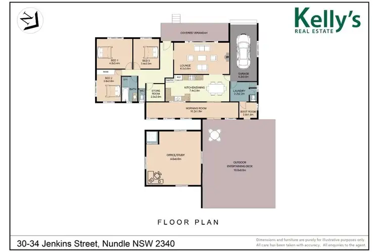Floorplan of Homely house listing, 30-34 Jenkins Street, Nundle NSW 2340
