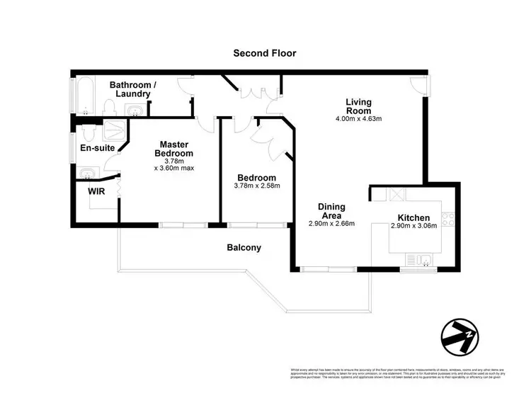 Floorplan of Homely unit listing, 5/25 Payne Street, Indooroopilly QLD 4068