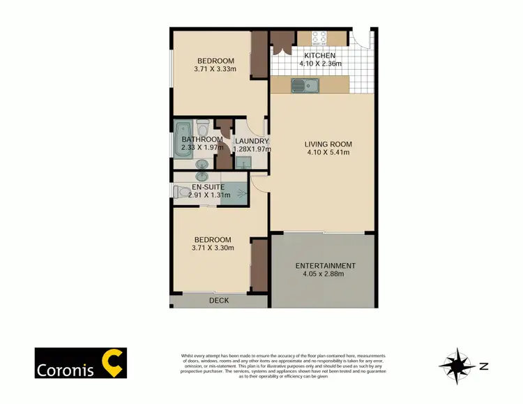 Floorplan of Homely townhouse listing, 5/36 Burnaby Terrace, Gordon Park QLD 4031