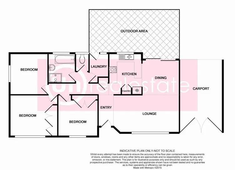 Floorplan of Homely house listing, 3 Bower C, Toormina NSW 2452