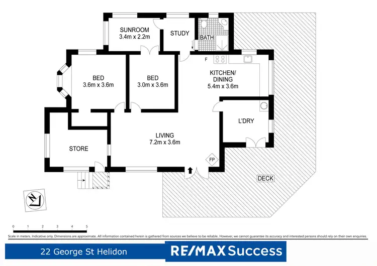 Floorplan of Homely house listing, 22 George Street, Helidon QLD 4344