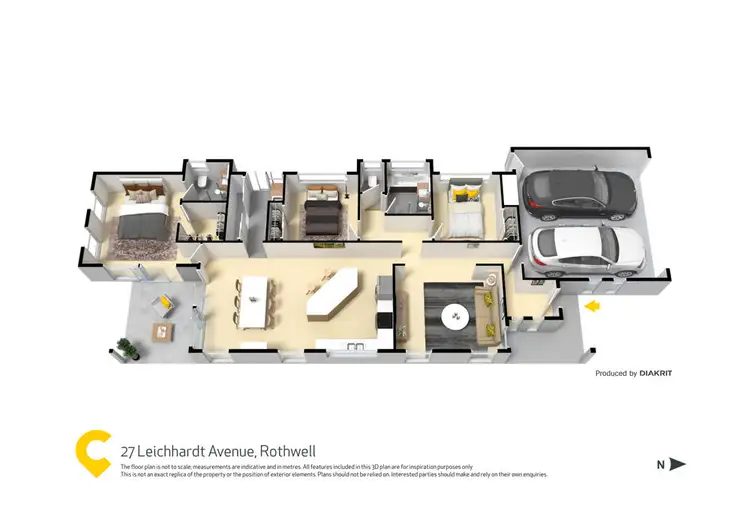 Floorplan of Homely house listing, 27 Leichhardt Avenue, Rothwell QLD 4022
