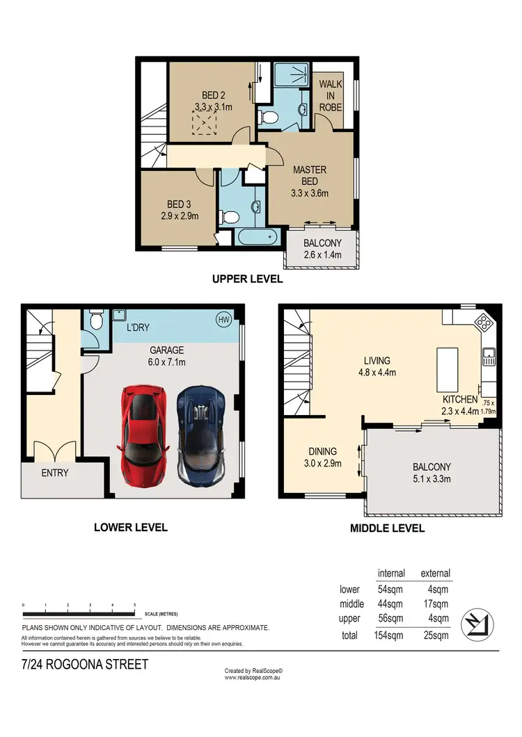 Floorplan of Homely townhouse listing, 7/24 Rogoona Street, Morningside QLD 4170