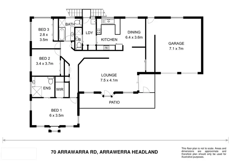 Floorplan of Homely house listing, 70 Arrawarra Beach Road, Arrawarra Headland NSW 2456